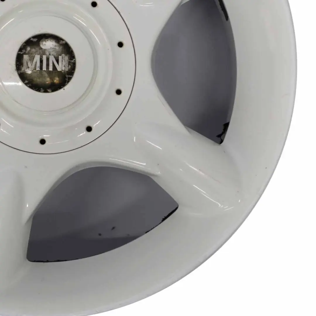 Mini Cooper R50 White Wheel Alloy Rim 16" ET:48 6,5J 5-Spider Spoke 83 - SKU 1512349-2 - Part number 1512349