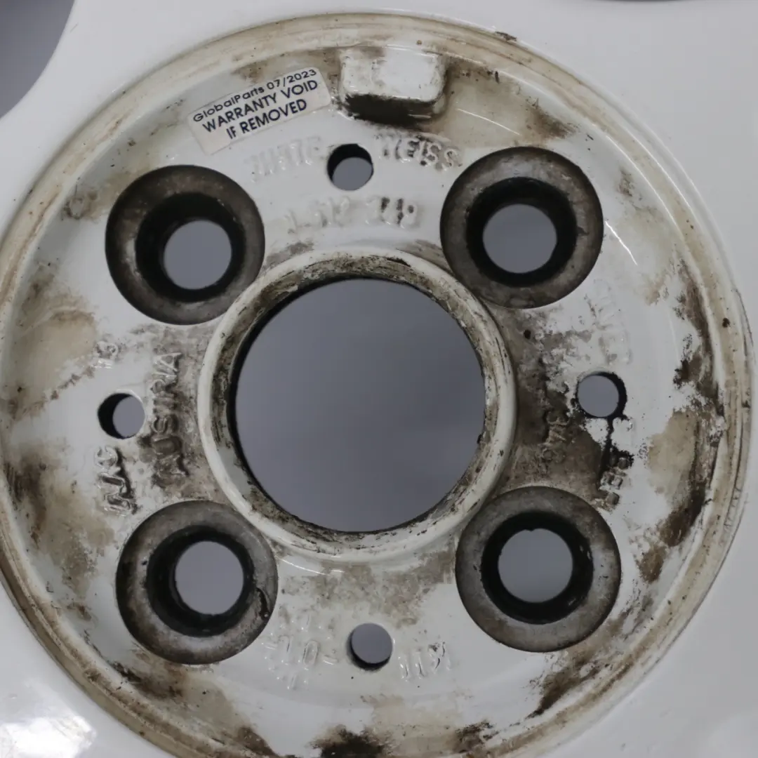 White Wheel Alloy Rim 16" ET:48 6,5J 5-Spider Spoke 83 to Mini Cooper R50 with Part number 1512349 Mini Cooper R50 White Wheel Alloy Rim 16" ET:48 6,5J 5-Spider Spoke 83 - SKU 1512349-3 - Part number 1512349