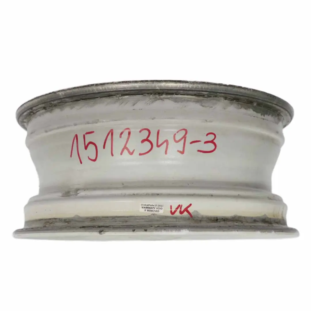 White Wheel Alloy Rim 16" ET:48 6,5J 5-Spider Spoke 83 to Mini Cooper R50 with Part number 1512349 Mini Cooper R50 White Wheel Alloy Rim 16" ET:48 6,5J 5-Spider Spoke 83 - SKU 1512349-3 - Part number 1512349