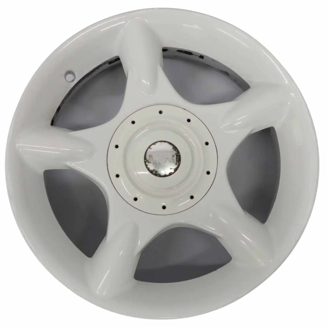 White Wheel Alloy Rim 16" ET:48 6,5J 5-Spider Spoke 83 to Mini Cooper R50 with Part number 1512349 Mini Cooper R50 White Wheel Alloy Rim 16" ET:48 6,5J 5-Spider Spoke 83 - SKU 1512349-3 - Part number 1512349