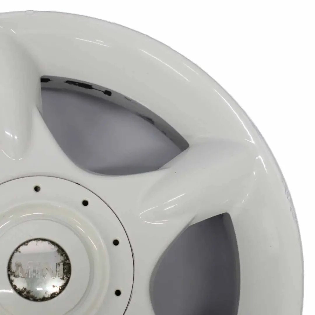 White Wheel Alloy Rim 16" ET:48 6,5J 5-Spider Spoke 83 to Mini Cooper R50 with Part number 1512349 Mini Cooper R50 White Wheel Alloy Rim 16" ET:48 6,5J 5-Spider Spoke 83 - SKU 1512349-3 - Part number 1512349