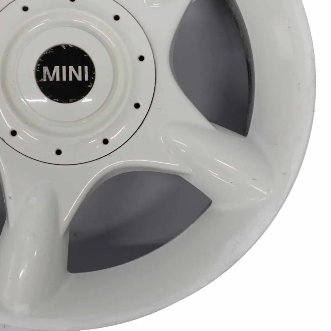 White Wheel Alloy Rim 16" ET:48 6,5J 5-Spider Spoke 83 to Mini Cooper R50 with Part number 1512349 Mini Cooper R50 White Wheel Alloy Rim 16" ET:48 6,5J 5-Spider Spoke 83 - SKU 1512349-4 - Part number 1512349