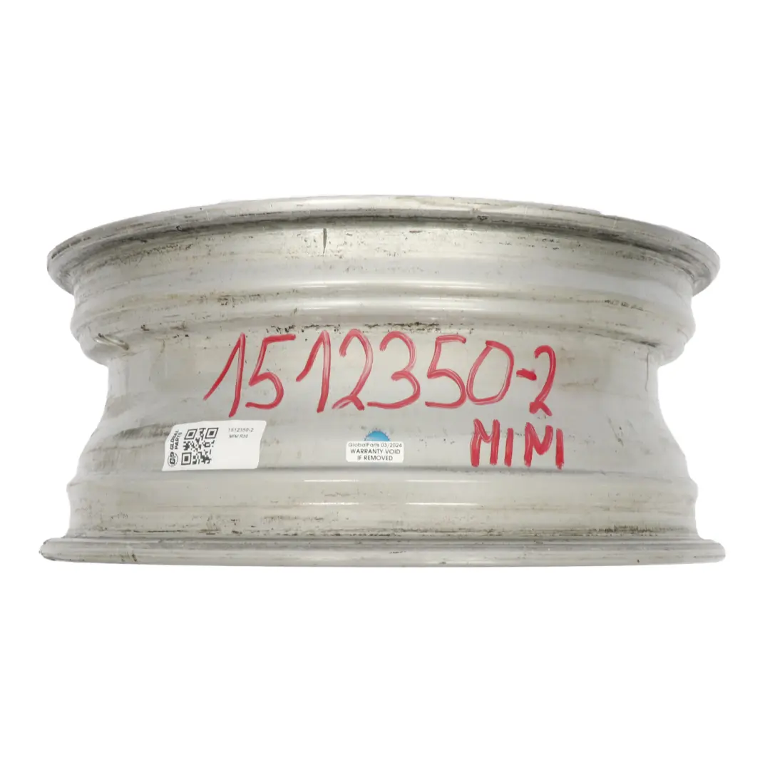 Mini Cooper One R50 R52 R53 Jante en alliage argentee 16" ET:48 6,5J X-Lite - SKU 1512350-2 - Numéro de pièce 1512350
