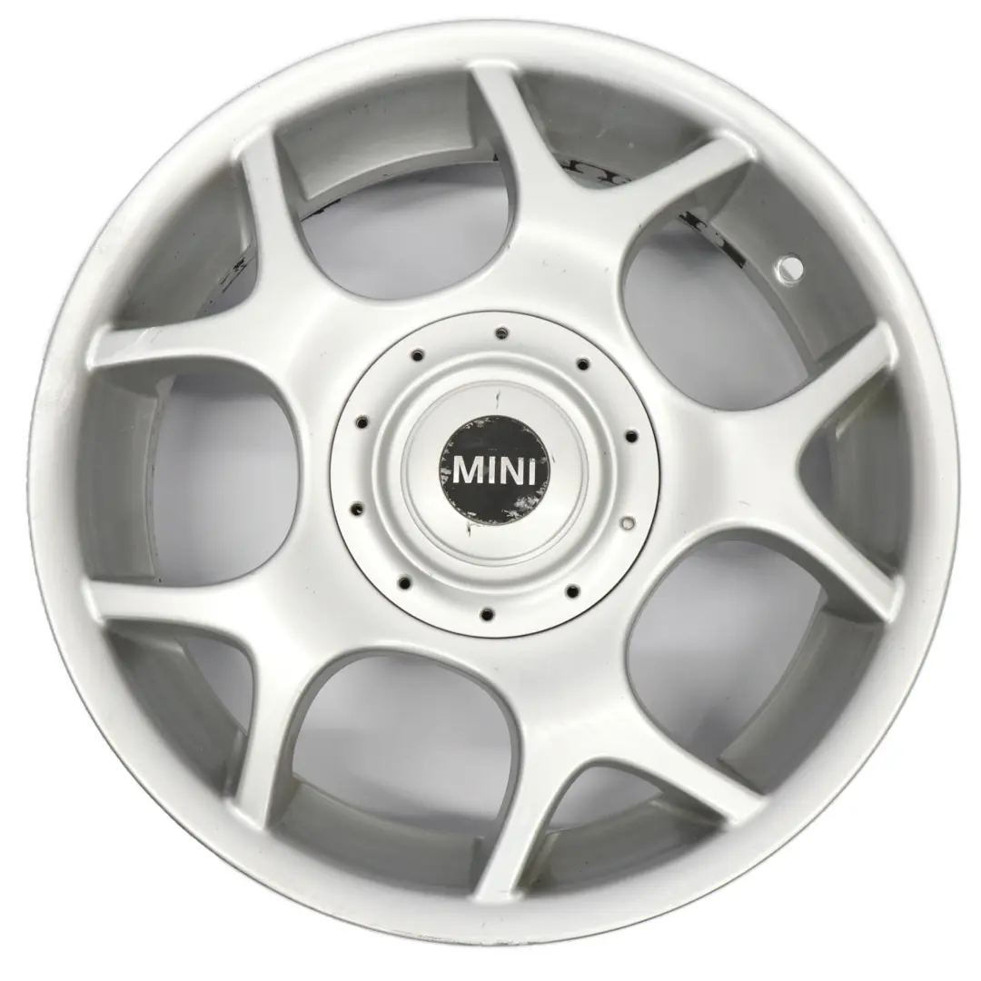 Silber Alufelge Alu Felge 16 "6,5J ET: 48 X-Lite 84 für Mini Cooper One R50 R52 R53 mit Teilenummer 1512350 Mini Cooper One R50 R52 R53 Silber Alufelge Alu Felge 16 "6,5J ET: 48 X-Lite 84 - SKU 1512350-2 - Teilenummer 1512350