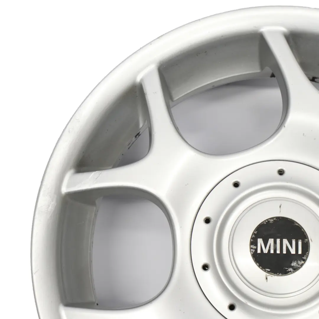 Alloy Rim 16" ET:48 6,5J X-Lite to Mini Cooper One R50 R52 R53 Silver Wheel with Part number 1512350 Mini Cooper One R50 R52 R53 Silver Wheel Alloy Rim 16" ET:48 6,5J X-Lite - SKU 1512350-2 - Part number 1512350