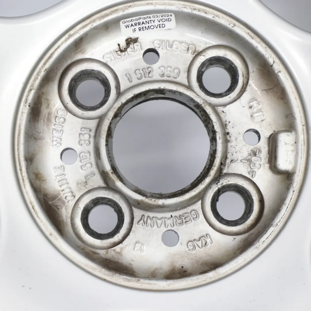 Alloy Rim 16" ET:48 6,5J X-Lite to Mini Cooper One R50 R52 R53 Silver Wheel with Part number 1512350 Mini Cooper One R50 R52 R53 Silver Wheel Alloy Rim 16" ET:48 6,5J X-Lite - SKU 1512350-2 - Part number 1512350