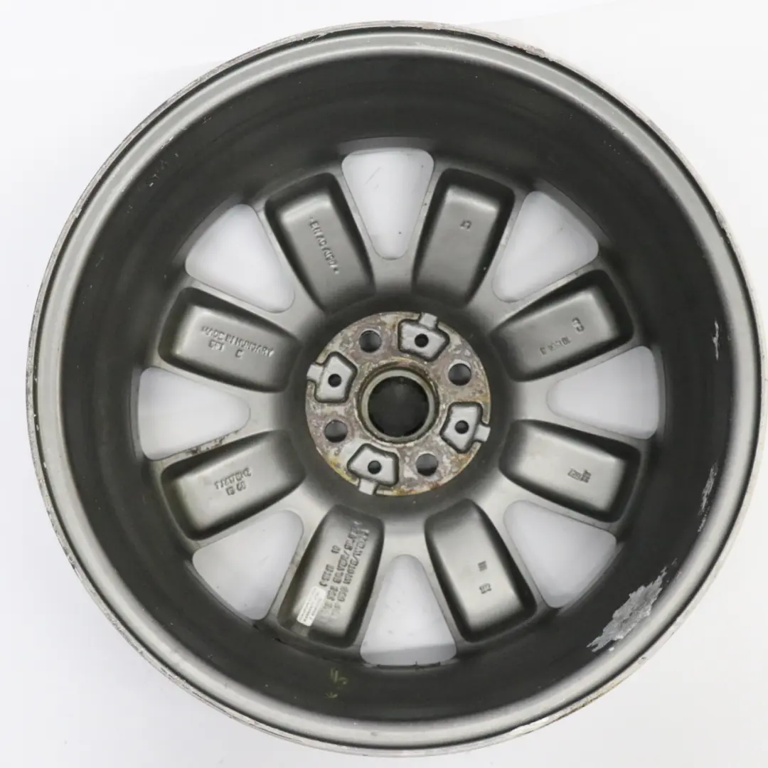 Grey Wheel Alloy Rim 17" ET:48 7J S-Spoke 85 to Mini Cooper R50 R53 R55 R56 R57 with Part number 1512352 Mini Cooper R50 R53 R55 R56 R57 Grey Wheel Alloy Rim 17" ET:48 7J S-Spoke 85 - SKU 1512352-12 - Part number 1512352