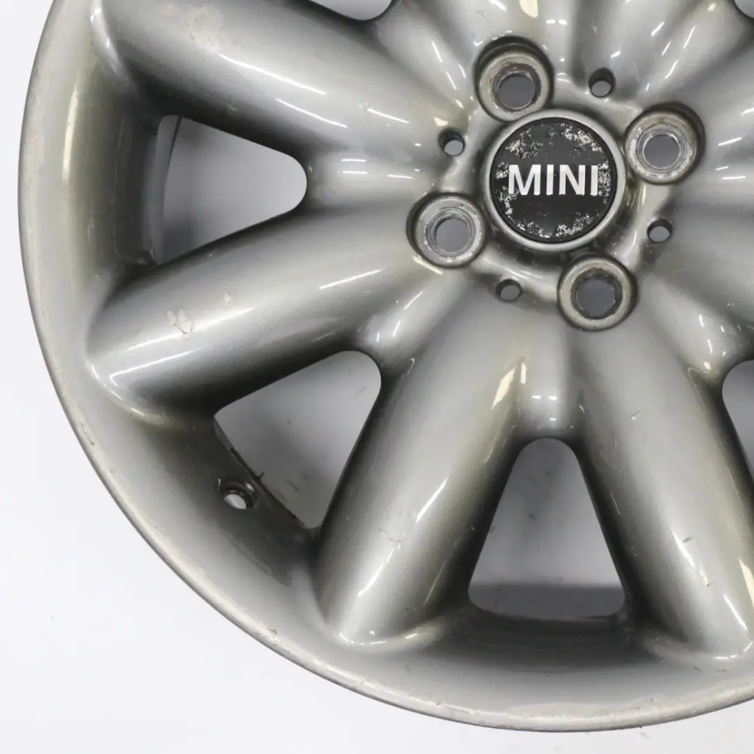 Grey Wheel Alloy Rim 17" ET:48 7J S-Spoke 85 to Mini Cooper R50 R53 R55 R56 R57 with Part number 1512352 Mini Cooper R50 R53 R55 R56 R57 Grey Wheel Alloy Rim 17" ET:48 7J S-Spoke 85 - SKU 1512352-12 - Part number 1512352