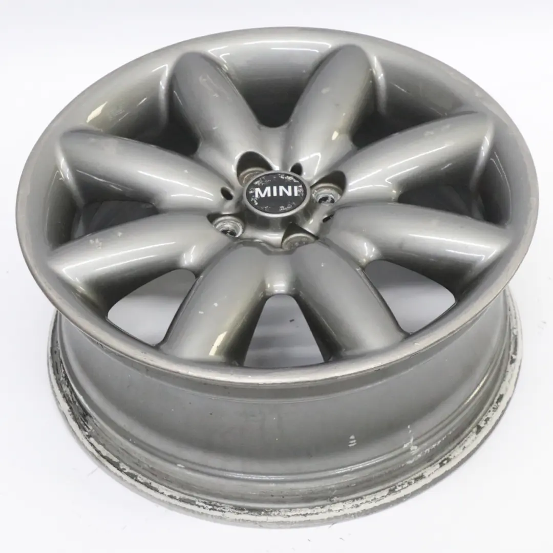 Grey Wheel Alloy Rim 17" ET:48 7J S-Spoke 85 to Mini Cooper R50 R53 R55 R56 R57 with Part number 1512352 Mini Cooper R50 R53 R55 R56 R57 Grey Wheel Alloy Rim 17" ET:48 7J S-Spoke 85 - SKU 1512352-12 - Part number 1512352