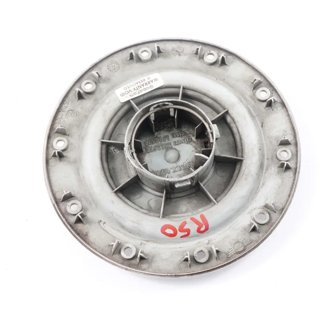  Tappo Mozzo Mini R50 R52 R53 Cooper Cover Wheel Trim Panel Bianco - SKU 1512573 - Numero di parte 1512573