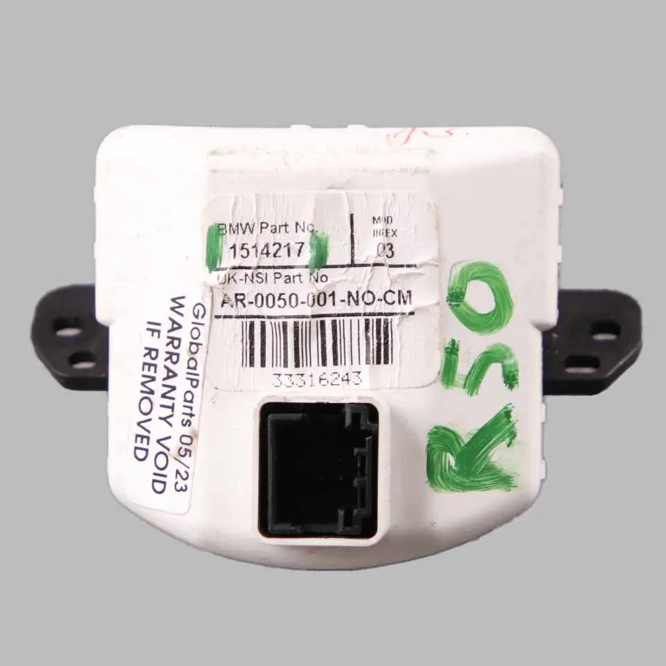 Mini R50 R53 Display orologio digitale tetto anteriore 1514217 - SKU 1512950-3 - Numero di parte 1512950
