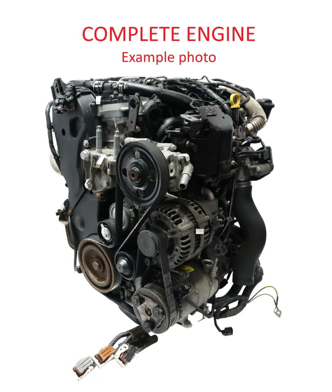 Ford Mondeo MK4 IV Motore Nudo Q4BA 2.2 TDCI 175HP 159 000 km, GARANZIA - SKU 1529643 - Numero di parte 1529643