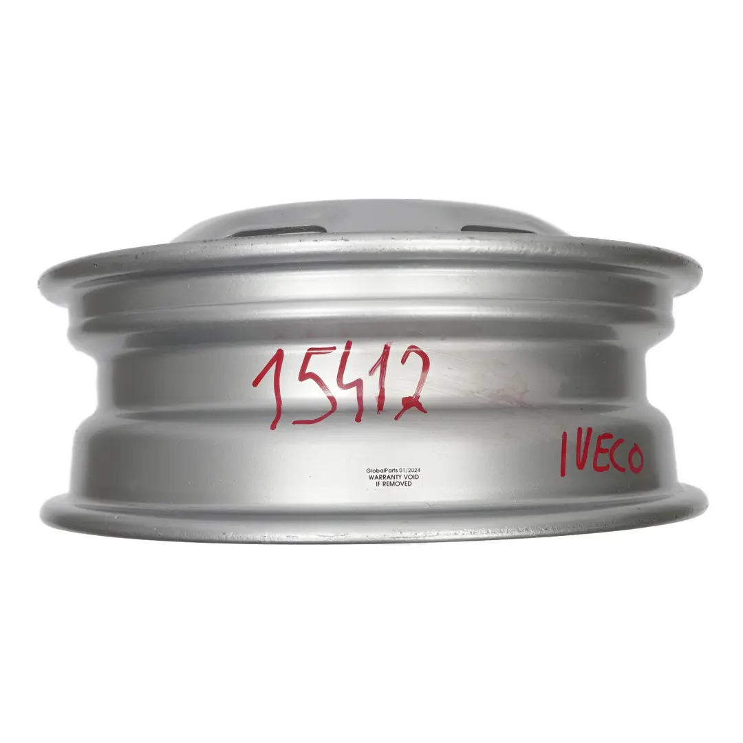 Jante Acier 16 pouces 16H1x5J 107/105 P 115 15486 pour Iveco Daily à propos du numéro de pièce 15412 Iveco Daily Jante Acier 16 pouces 16H1x5J 107/105 P 115 15486 - SKU 15412 - Numéro de pièce 15412