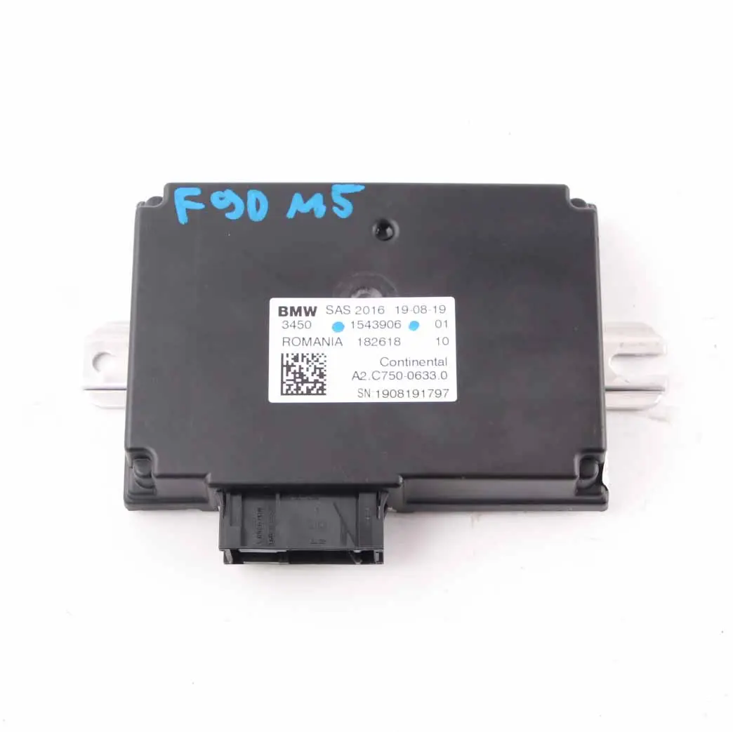 BMW G30 G31 X3 G01 X4 G02 G11 G32 Control Unit SAS Module ECU - SKU 1543906 - Part number 1543906