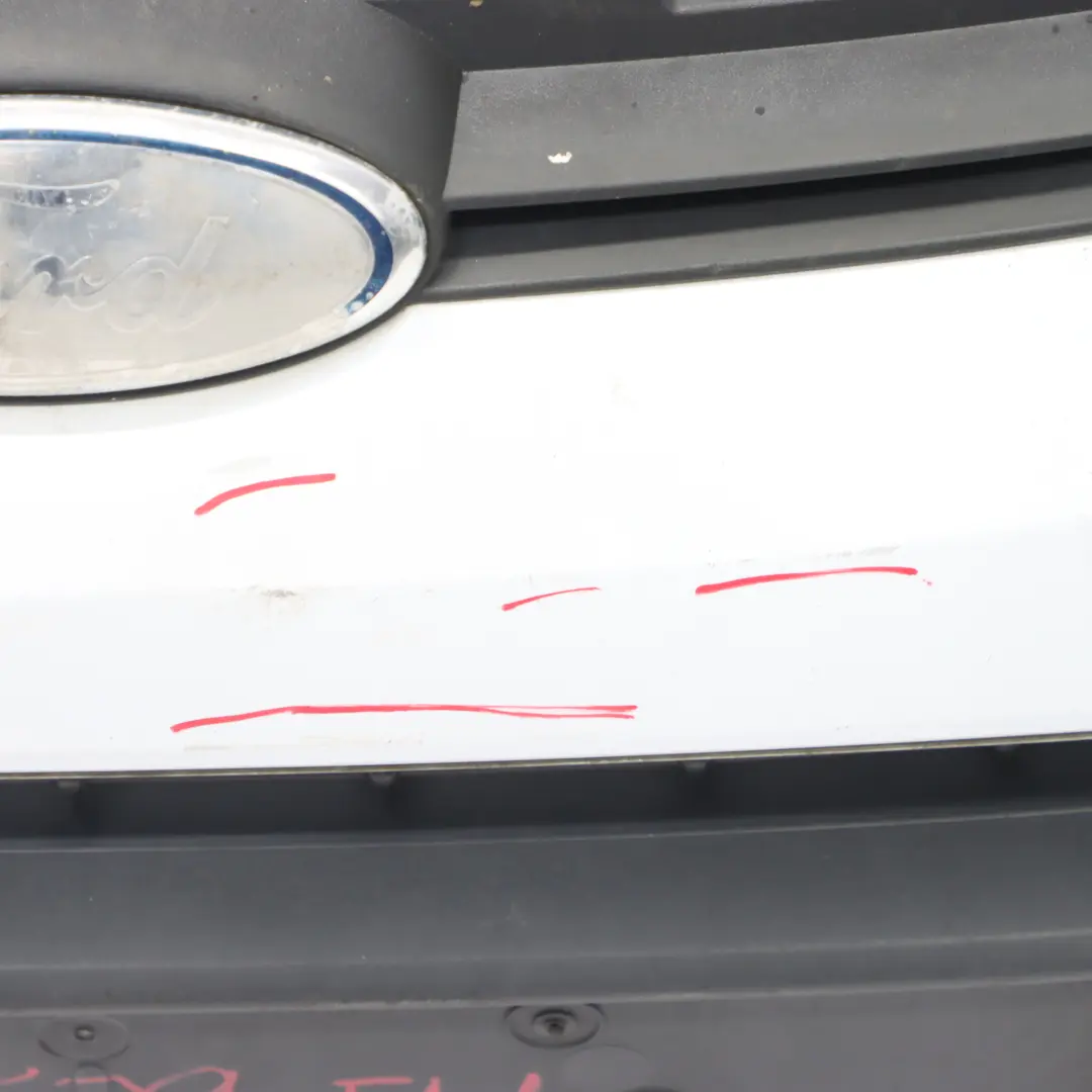 Ford Fiesta Mk7 Front Bumper Trim Panel Covering Frozen White - Z2 - SKU 1553528-FW - Part number 1553528