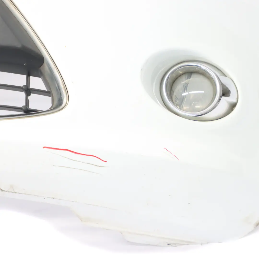 Front Bumper Trim Panel Covering Frozen White - Z2 to Ford Fiesta Mk7 with Part number 1553528 Ford Fiesta Mk7 Front Bumper Trim Panel Covering Frozen White - Z2 - SKU 1553528-FW - Part number 1553528