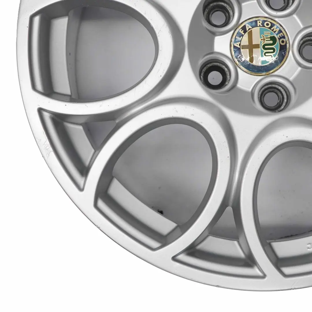 Alfa Romeo 159 Brera Cerchio in lega argento 18" 8J ET:41 - SKU 156071309-1 - Numero di parte 156071309