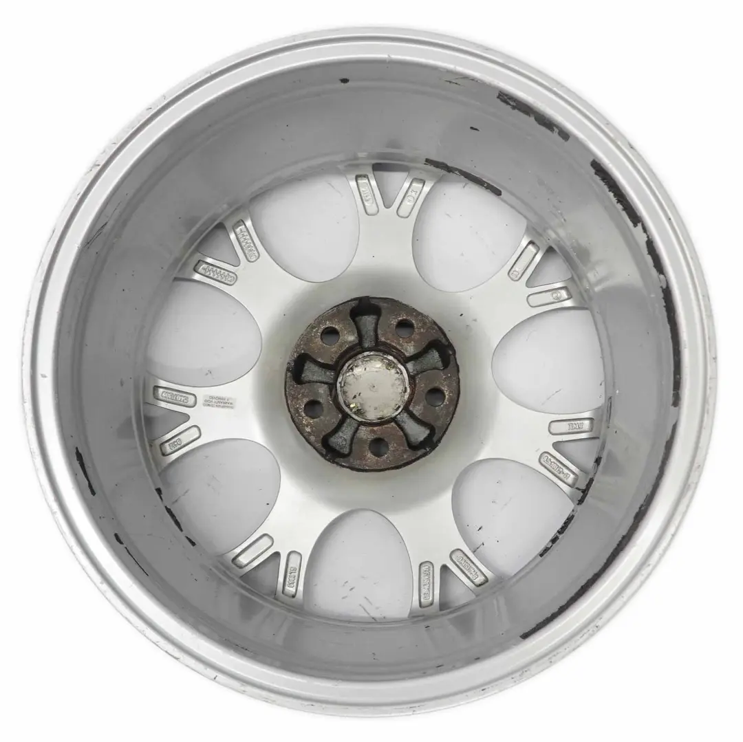  Llanta de aleación plateada Alfa Romeo 159 Brera 18" 8J ET:41 - SKU 156071309-2 - Número de pieza 156071309