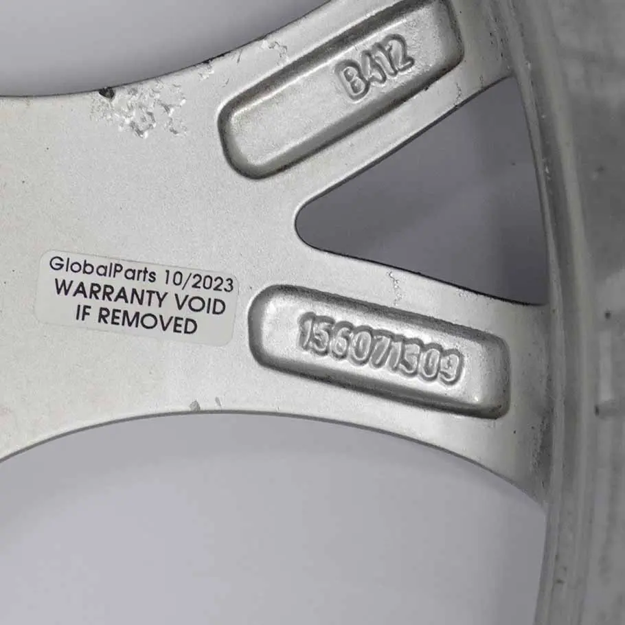 Alloy Wheel Rim 18" 8J ET:41 to Alfa Romeo 159 Brera Silver with Part number 156071309 Alfa Romeo 159 Brera Silver Alloy Wheel Rim 18" 8J ET:41 - SKU 156071309-3 - Part number 156071309