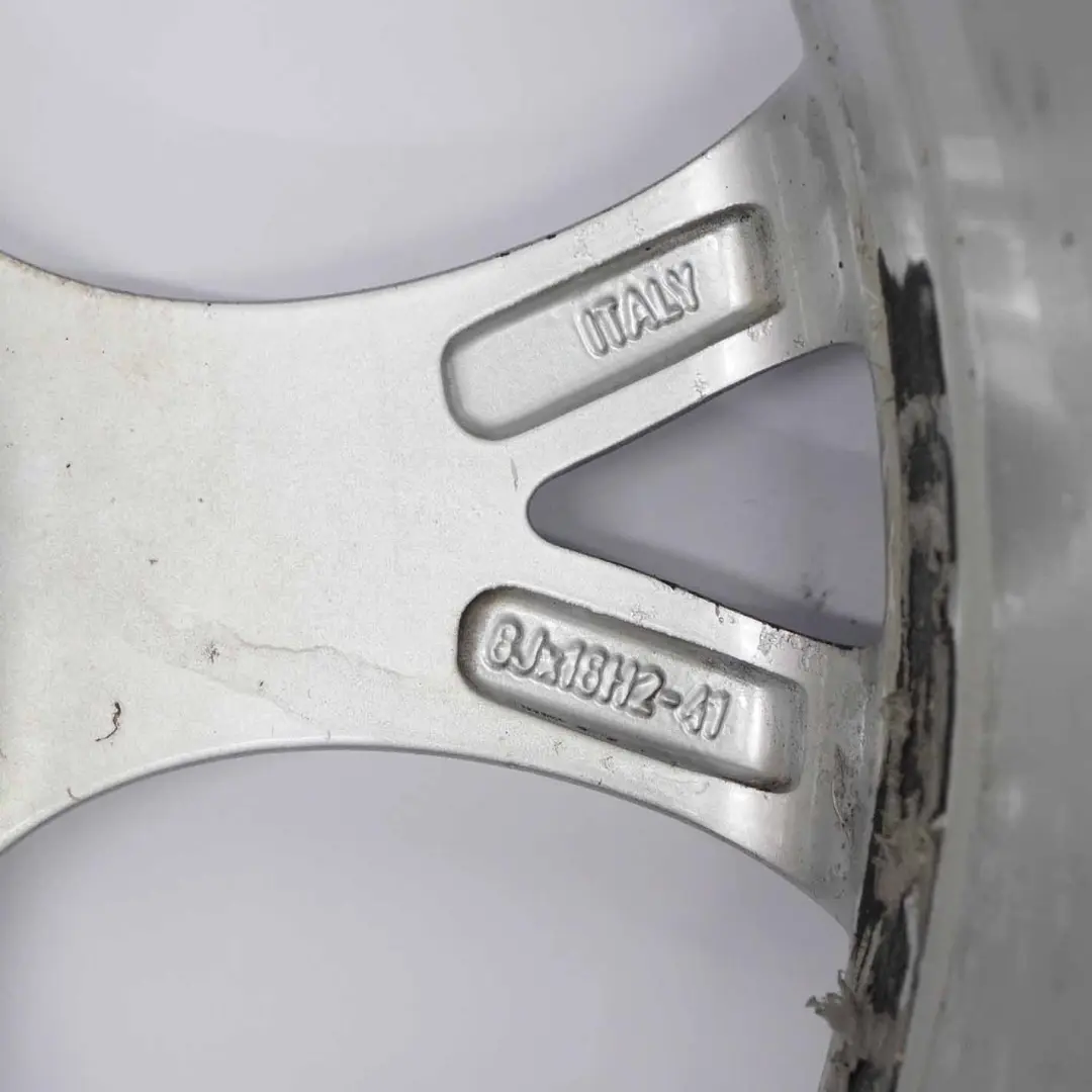 Alloy Wheel Rim 18" 8J ET:41 to Alfa Romeo 159 Brera Silver with Part number 156071309 Alfa Romeo 159 Brera Silver Alloy Wheel Rim 18" 8J ET:41 - SKU 156071309-3 - Part number 156071309