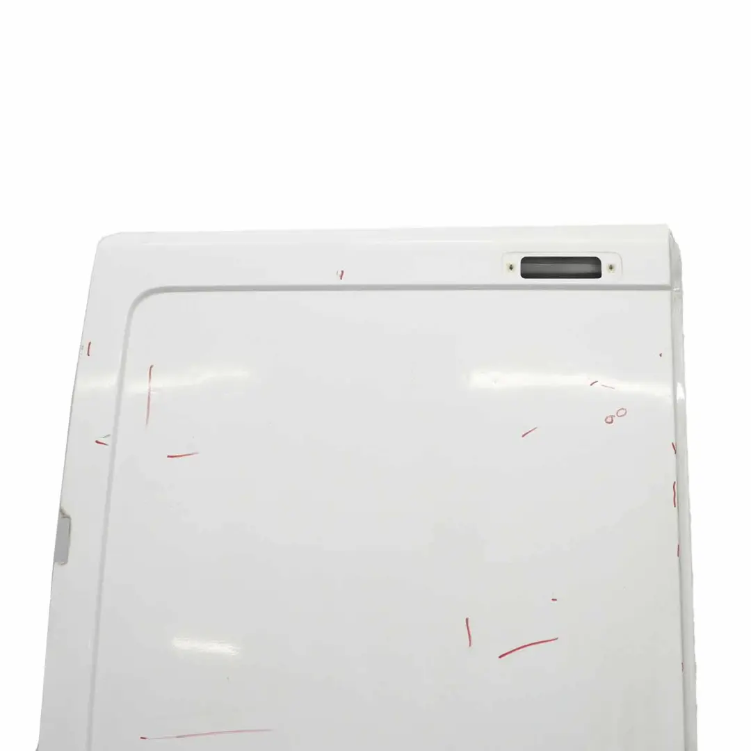 Door Left N/S Low Roof Boot Trunk Door Frozen White - Z2 to Ford Transit Mk7 Rear with Part number 1561330 Ford Transit Mk7 Rear Door Left N/S Low Roof Boot Trunk Door Frozen White - Z2 - SKU 1561330-FW - Part number 1561330