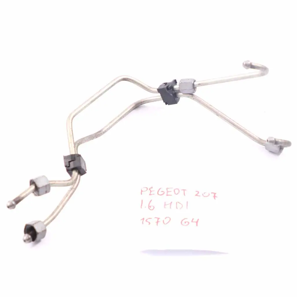 Peugeot 207 1.6 HDI Fuel Pressure Pipe Injection Line Pipe Rail - SKU 1570G4 - Part number 1570G4