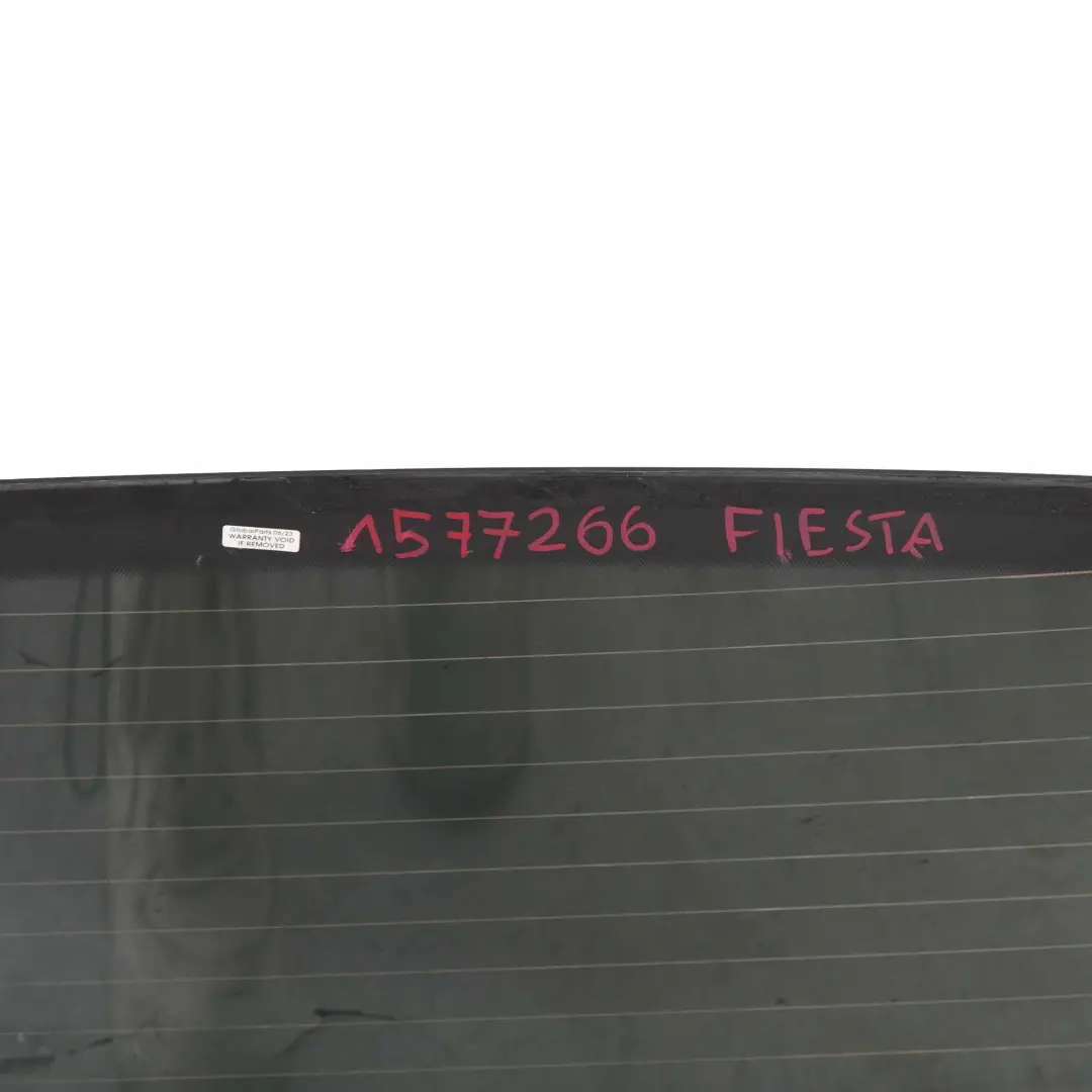 Window Glass Glazing AS3 Tinted Glass Panel to Ford Fiesta CB1 Hatchback Rear with Part number 1577266 Ford Fiesta CB1 Hatchback Rear Window Glass Glazing AS3 Tinted Glass Panel - SKU 1577266 - Part number 1577266