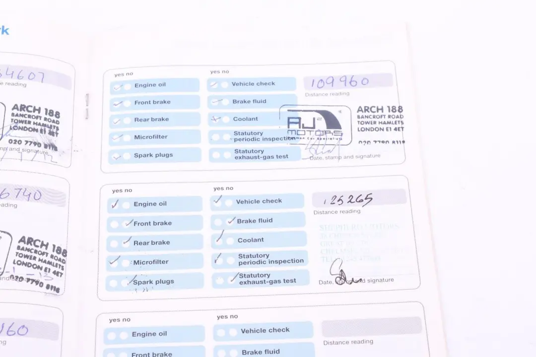 Service Booklet 01410156078 0156078 to BMW 7 Series E65 E66 E67 with Part number 158200 BMW 7 Series E65 E66 E67 Service Booklet 01410156078 0156078 - SKU 158200 - Part number 158200