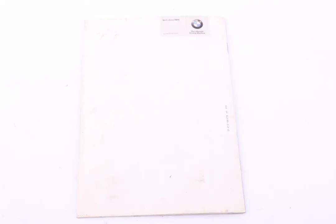 BMW 7 Series E65 E66 E67 Service Booklet 01410156078 0156078 - SKU 158200 - Part number 158200