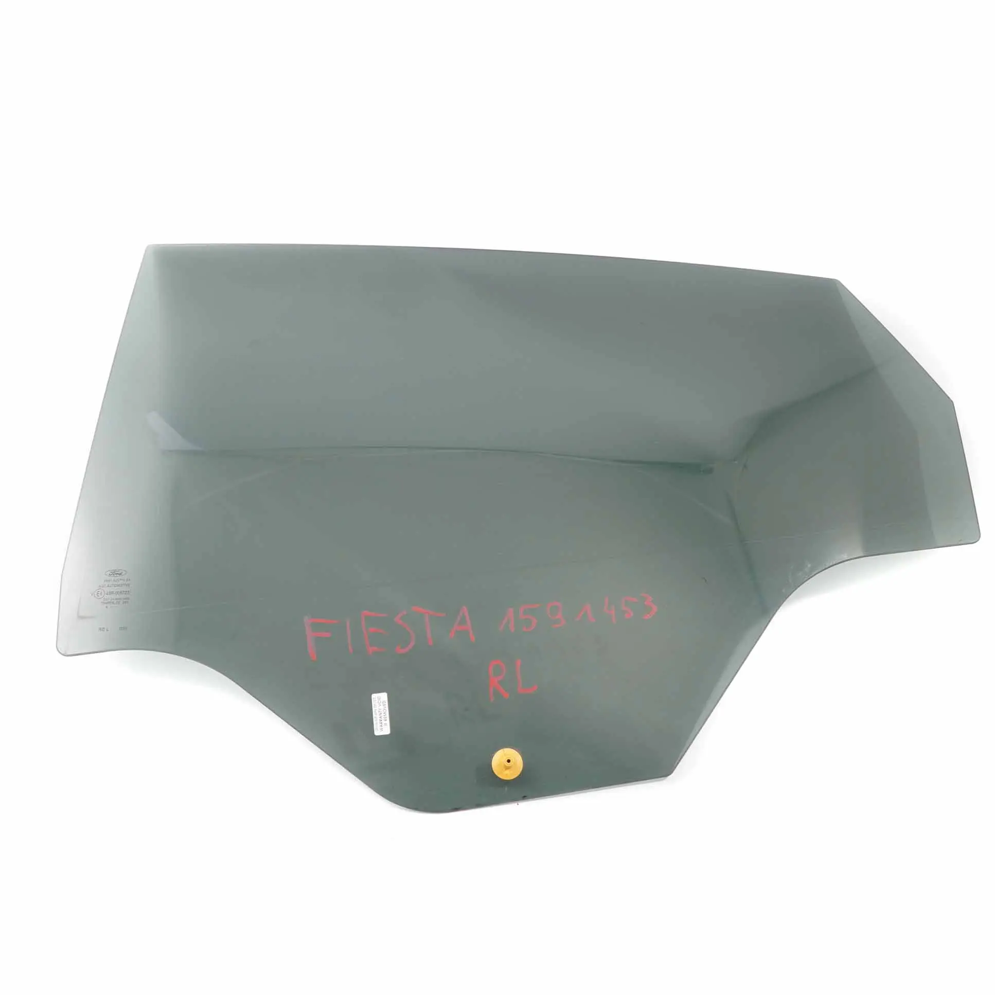 Ford Fiesta MK7 Vetro Finestra Porta Posteriore Sinistra Vetri Nero AS3 1591453