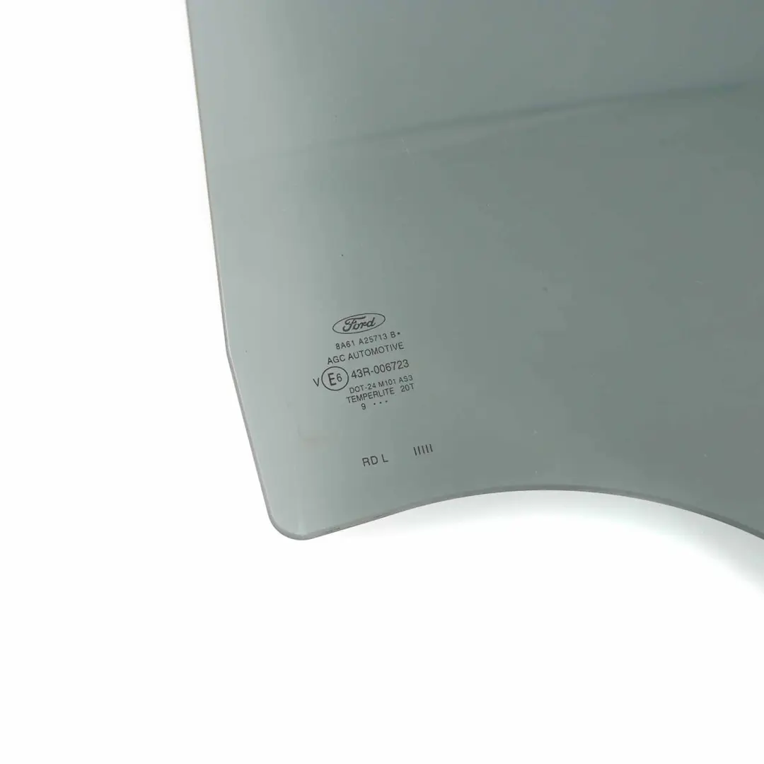 Ford Fiesta MK7 Window Glass Door Rear Left N/S Glazing Black AS3 - SKU 1591453 - Part number 1591453