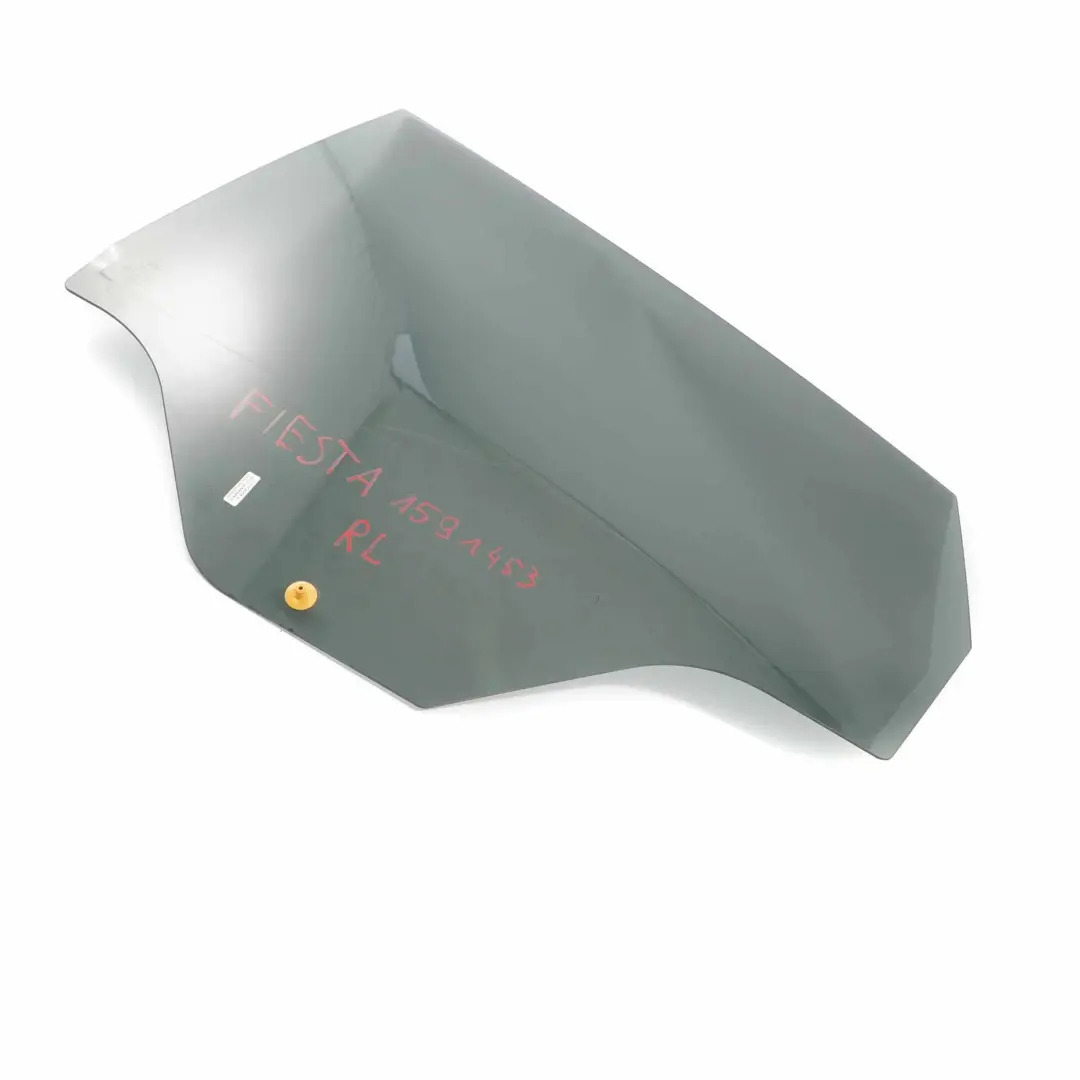Fenster Glas Tür hinten links Verglasung schwarz AS3 für Ford Fiesta MK7 mit Teilenummer 1591453 Ford Fiesta MK7 Fenster Glas Tür hinten links Verglasung schwarz AS3 - SKU 1591453 - Teilenummer 1591453