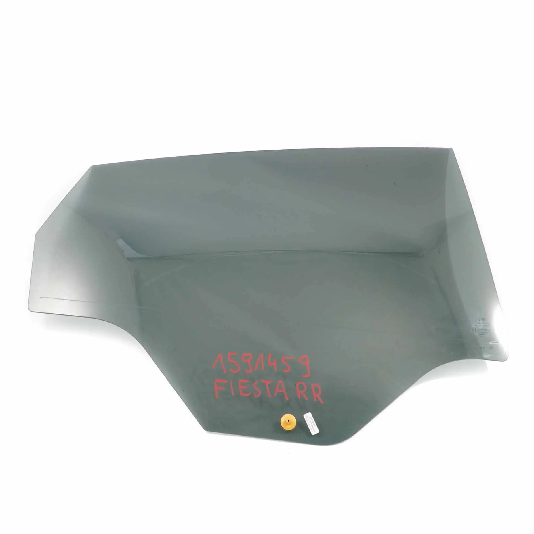 Ford Fiesta MK7 Cristal Puerta Trasera Derecha Acristalamiento Negro AS3 1591459