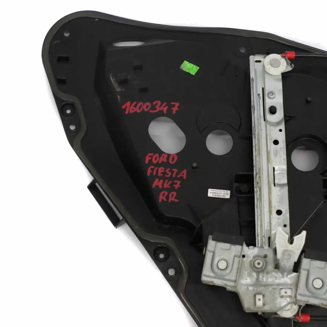  Window Lifter Ford Fiesta Mk7 Rear Door Window Regulator Motor Right O/S - SKU 1600347 - Part number 1600347