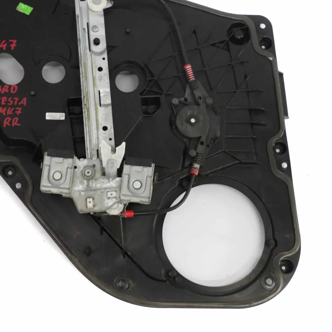  Window Lifter Ford Fiesta Mk7 Rear Door Window Regulator Motor Right O/S - SKU 1600347 - Part number 1600347
