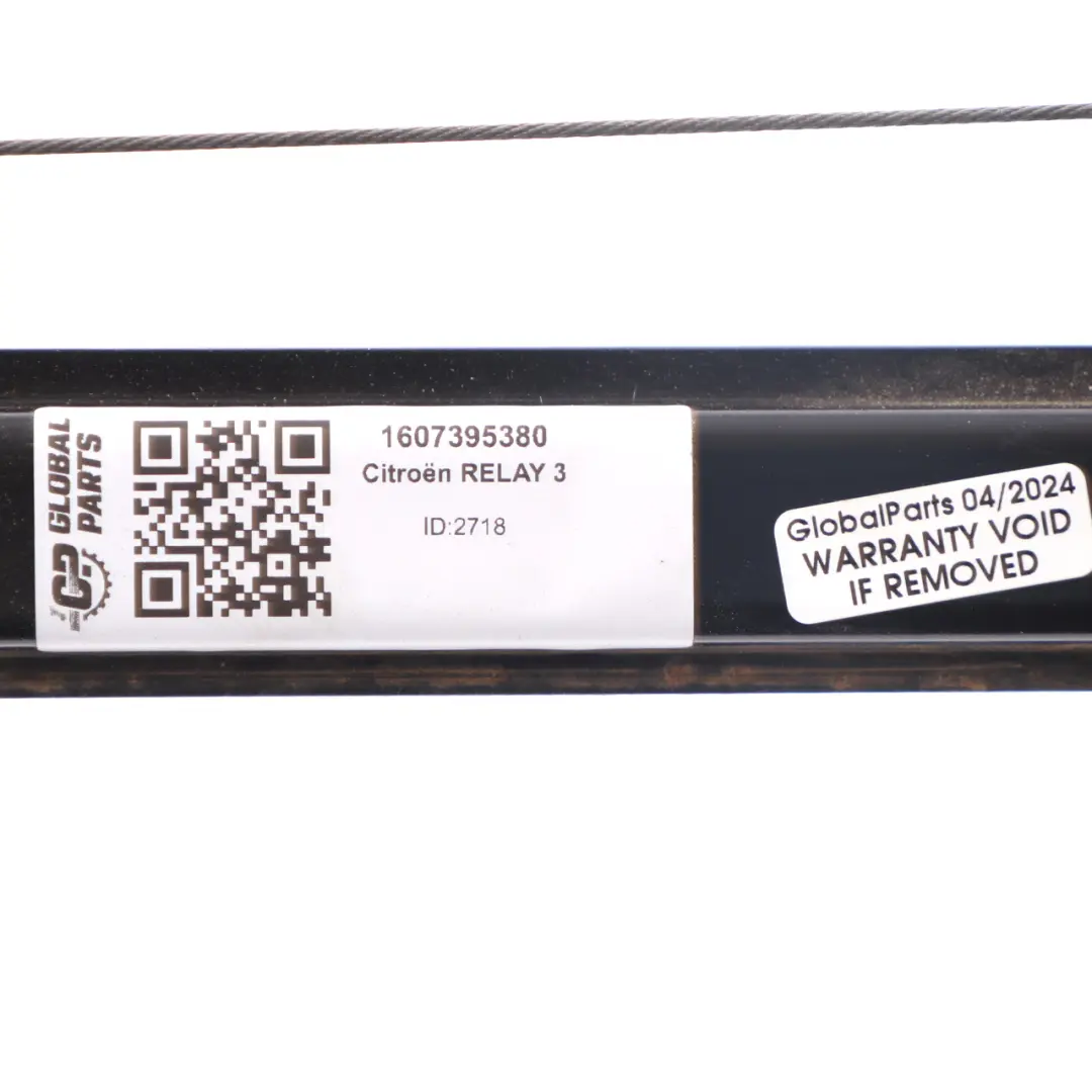 Citroen Relay Peugeot Boxer III Front Right Lifter Regulator Motor to with Part number 1607395380 Citroen Relay Peugeot Boxer III Front Right Lifter Regulator Motor - SKU 1607395380 - Part number 1607395380