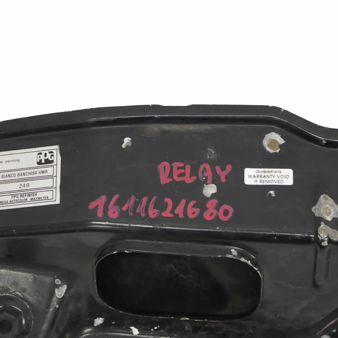  Citroen Relay Fiat Ducato Front Slam Panel Upper Cross Member Bar - SKU 1611621680 - Part number 1611621680