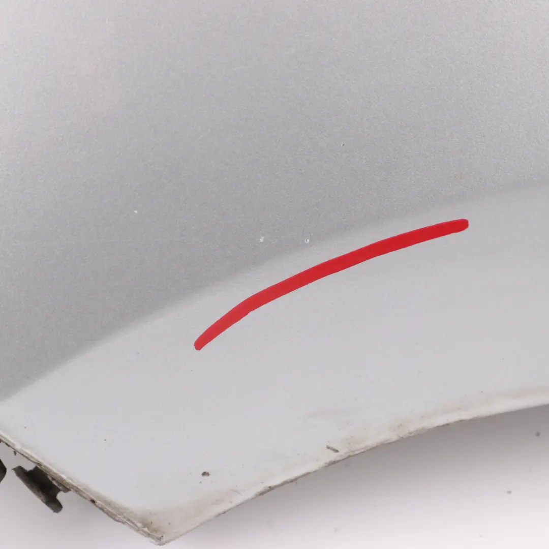 Peugeot Boxer Side Panel Wing Front Left N/S Fender Grey Aluminium - EZR - SKU 1611655180-GAL - Part number 1611655180