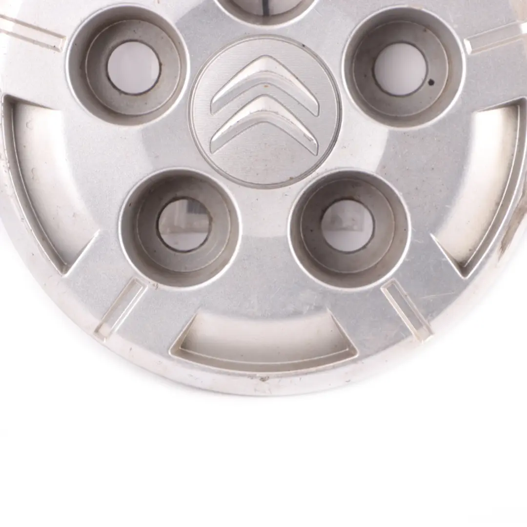 Citroen Relay 3 Wheel Cap 15'' Centre Trim Hub Cover Silver Panel to with Part number 1611985180 Citroen Relay 3 Wheel Cap 15'' Centre Trim Hub Cover Silver Panel - SKU 1611985180-1 - Part number 1611985180