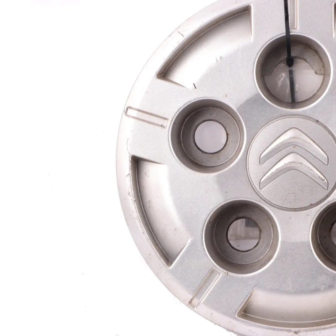 Citroen Relay 3 Wheel Cap 15'' Centre Trim Hub Cover Silver Panel to with Part number 1611985180 Citroen Relay 3 Wheel Cap 15'' Centre Trim Hub Cover Silver Panel - SKU 1611985180-1 - Part number 1611985180