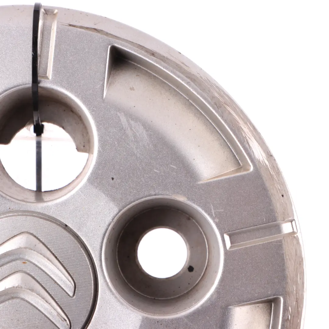 Citroen Relay 3 Wheel Cap 15'' Centre Trim Hub Cover Silver Panel to with Part number 1611985180 Citroen Relay 3 Wheel Cap 15'' Centre Trim Hub Cover Silver Panel - SKU 1611985180-1 - Part number 1611985180