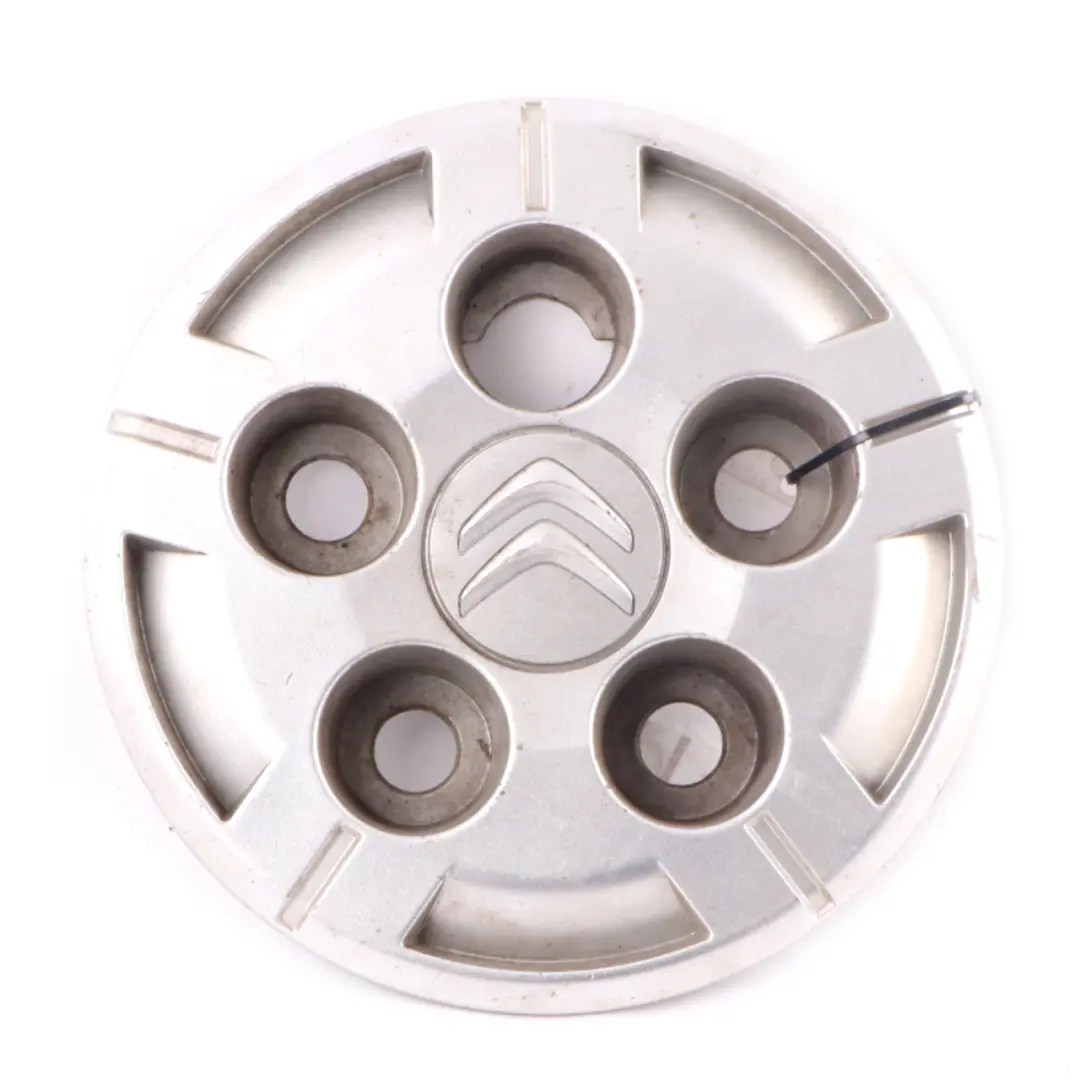 Citroen Relay 3 Wheel Cap 15'' Centre Trim Hub Cover Silver Panel to with Part number 1611985180 Citroen Relay 3 Wheel Cap 15'' Centre Trim Hub Cover Silver Panel - SKU 1611985180 - Part number 1611985180