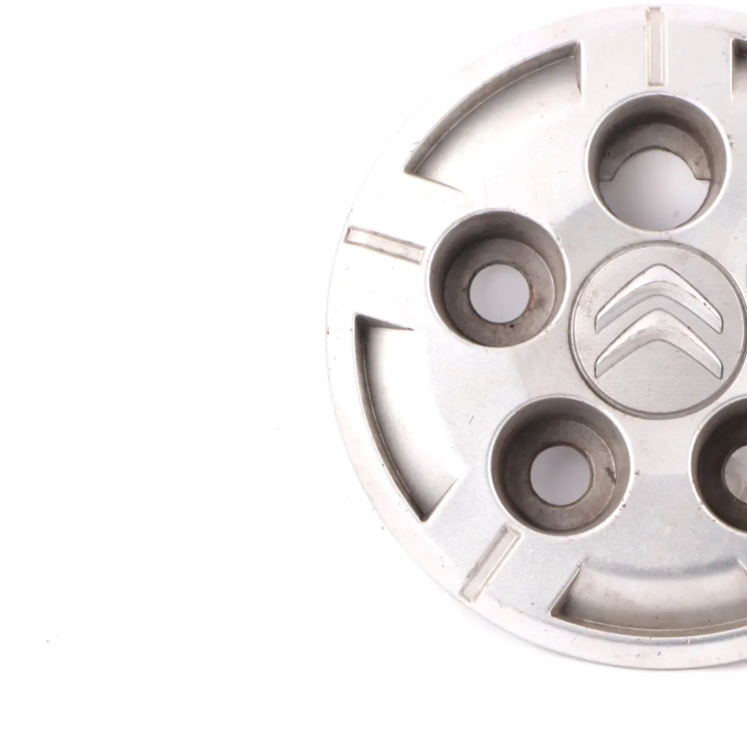 Citroen Relay 3 Wheel Cap 15'' Centre Trim Hub Cover Silver Panel to with Part number 1611985180 Citroen Relay 3 Wheel Cap 15'' Centre Trim Hub Cover Silver Panel - SKU 1611985180 - Part number 1611985180