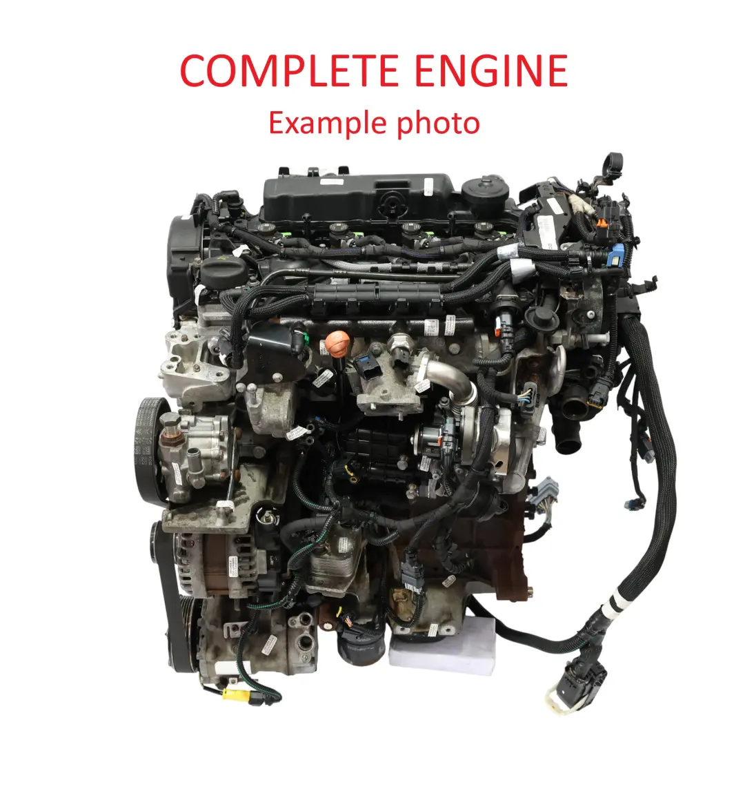  Citroen Relay Peugeot Boxer 2.0 HDi Bare Engine AHN DW10FUD 130HP WARRANTY - SKU 1613251280 - Part number 1613251280
