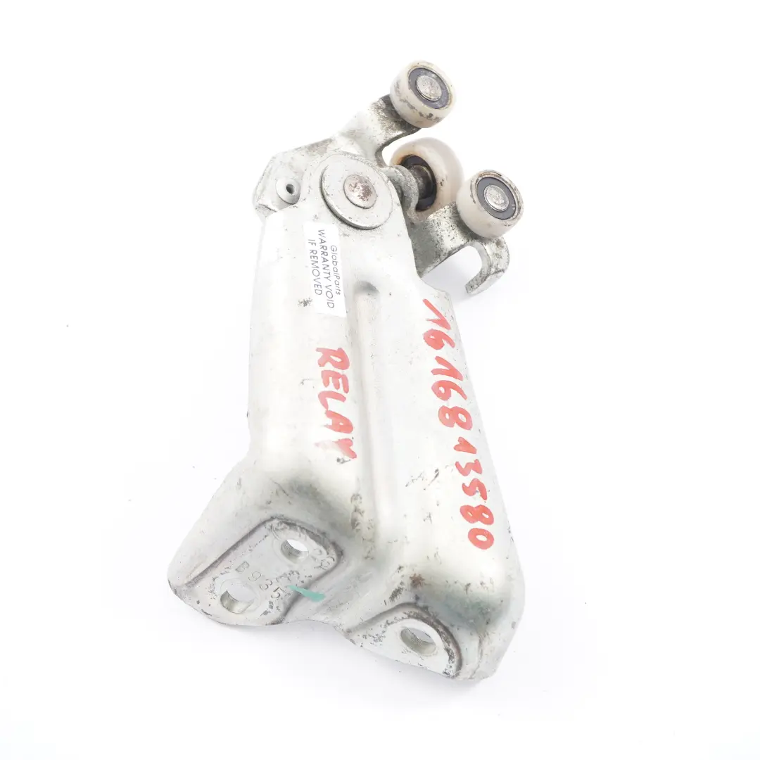  Roulette de porte coulissante Citroen Jumper Peugeot Boxer Arrière Gauche Guide - SKU 1616813580 - Numéro de pièce 1616813580
