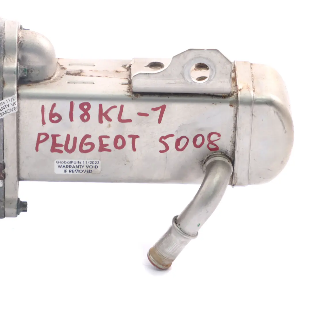 Peugeot 5008 2.0 HDI Diesel Válvula EGR Refrigerador de escape motor V29004027 - SKU 1618KL-1 - Número de pieza 1618KL