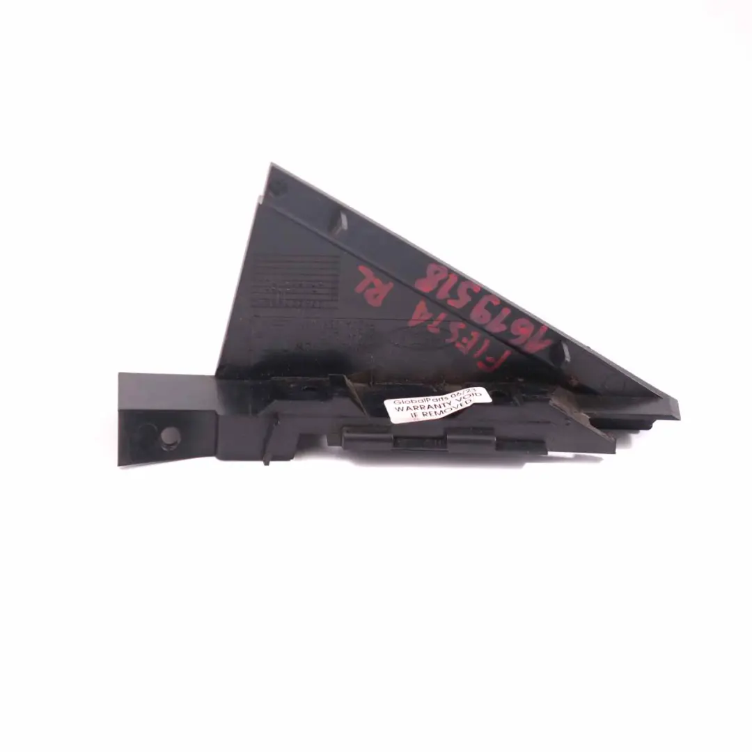 Viertel Fensterscheibe Tür verkleidung hinten links für Ford Fiesta MK7 mit Teilenummer 1619518 Ford Fiesta MK7 Viertel Fensterscheibe Tür verkleidung hinten links - SKU 1619518 - Teilenummer 1619518