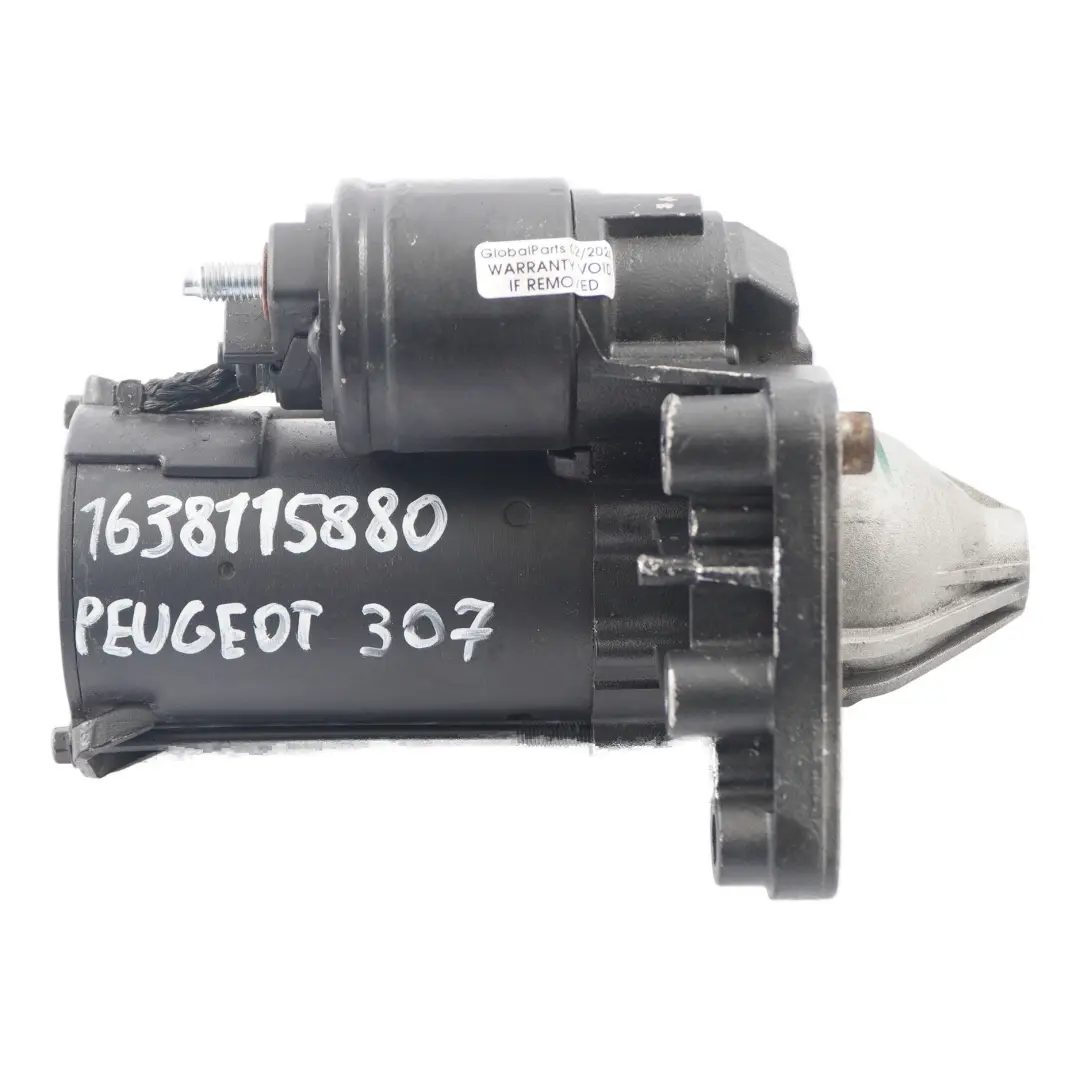 Peugeot 307 Citroen C4 C5 1.6 HDI Diesel Motore Starter Motor - SKU 1638115880 - Numero di parte 1638115880