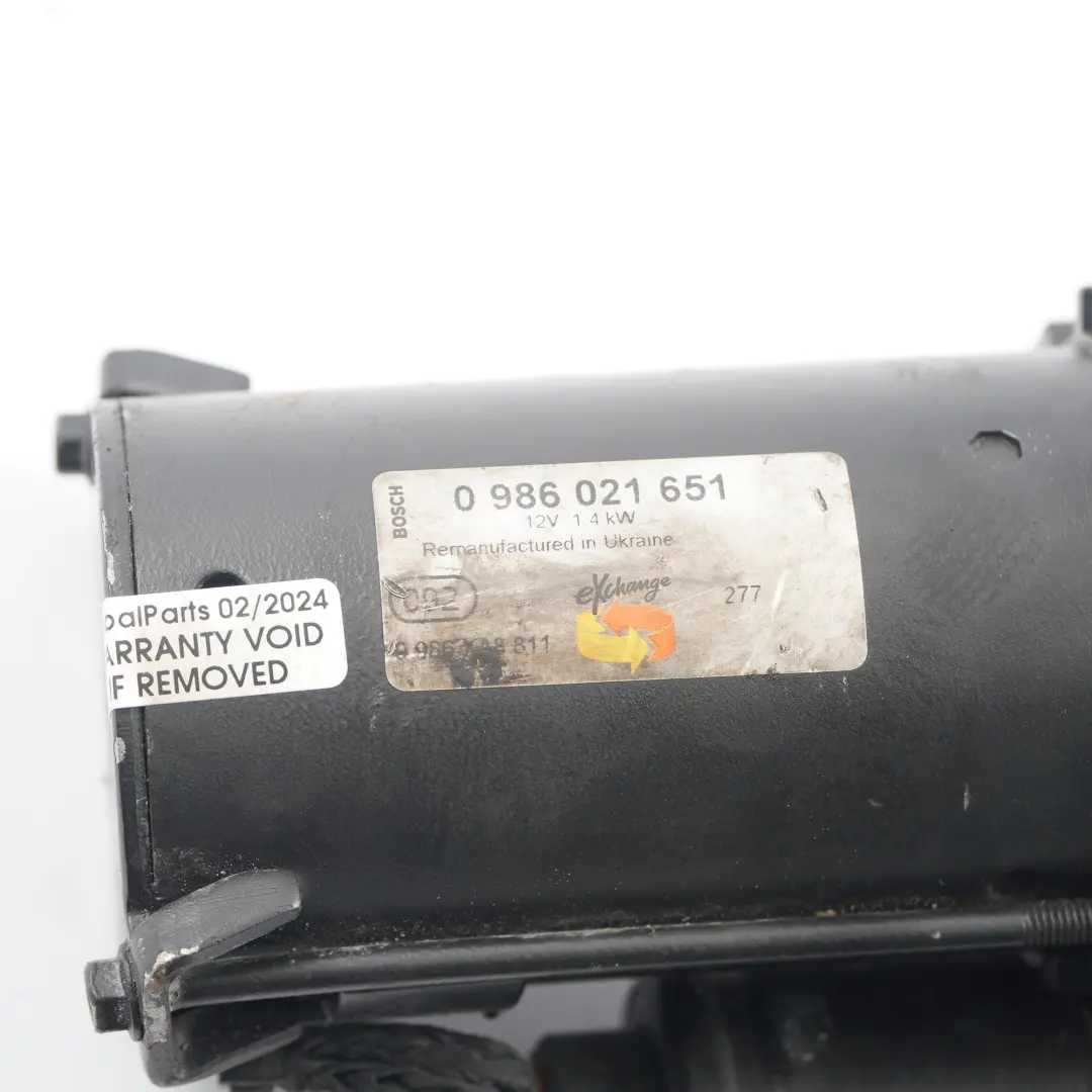Citroen C4 C5 1.6 HDI Diesel Engine Starter Motor Peugeot 307 - SKU 1638115880 - Part number 1638115880