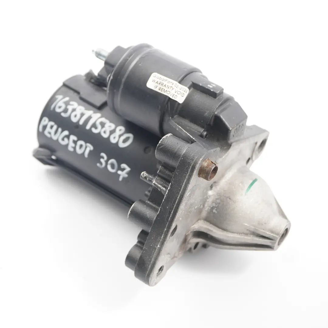 Citroen C4 C5 1.6 HDI Diesel Engine Starter Motor to Peugeot 307 with Part number 1638115880 Peugeot 307 Citroen C4 C5 1.6 HDI Diesel Engine Starter Motor - SKU 1638115880 - Part number 1638115880